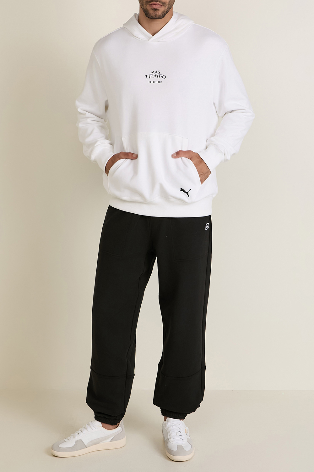 פומה X מאס טיימפו סווטשירט קפוצ'ון